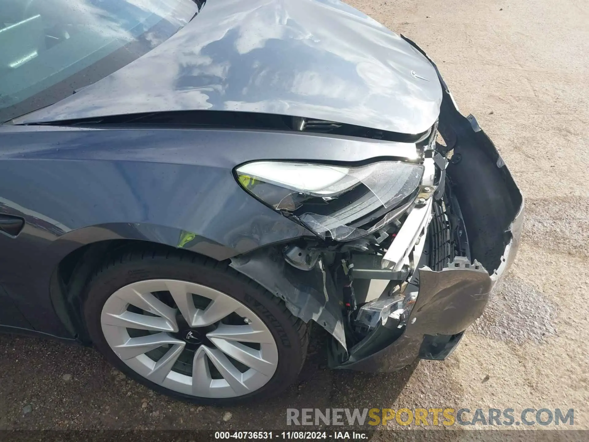 20 Photograph of a damaged car 5YJ3E1EAXMF921851 TESLA MODEL 3 2021