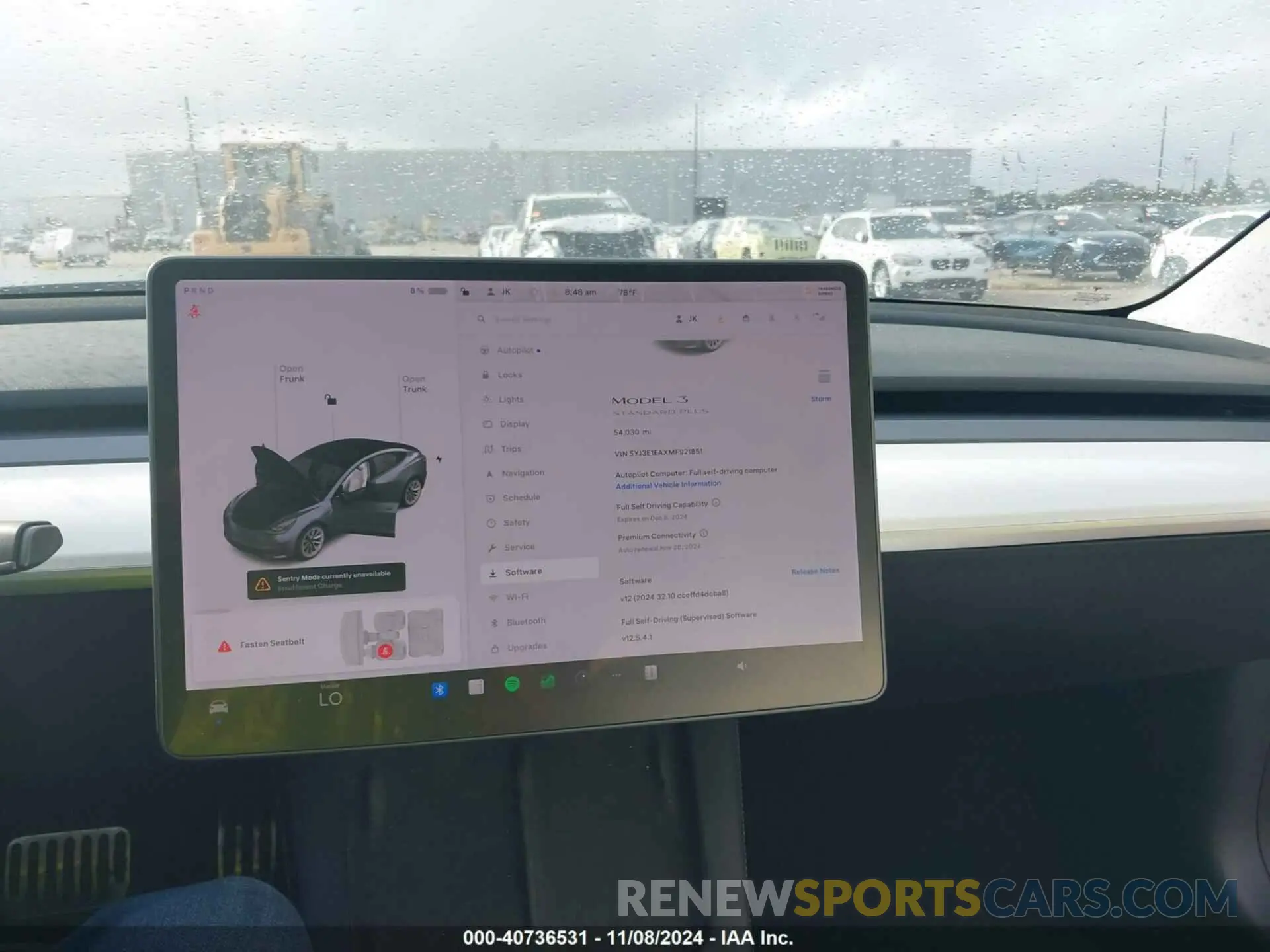 7 Photograph of a damaged car 5YJ3E1EAXMF921851 TESLA MODEL 3 2021