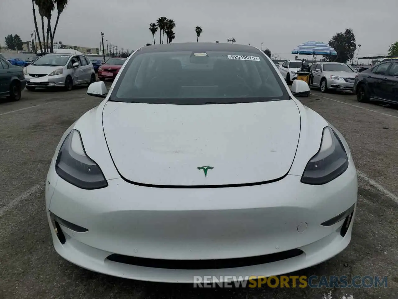 5 Photograph of a damaged car 5YJ3E1EAXMF940500 TESLA MODEL 3 2021