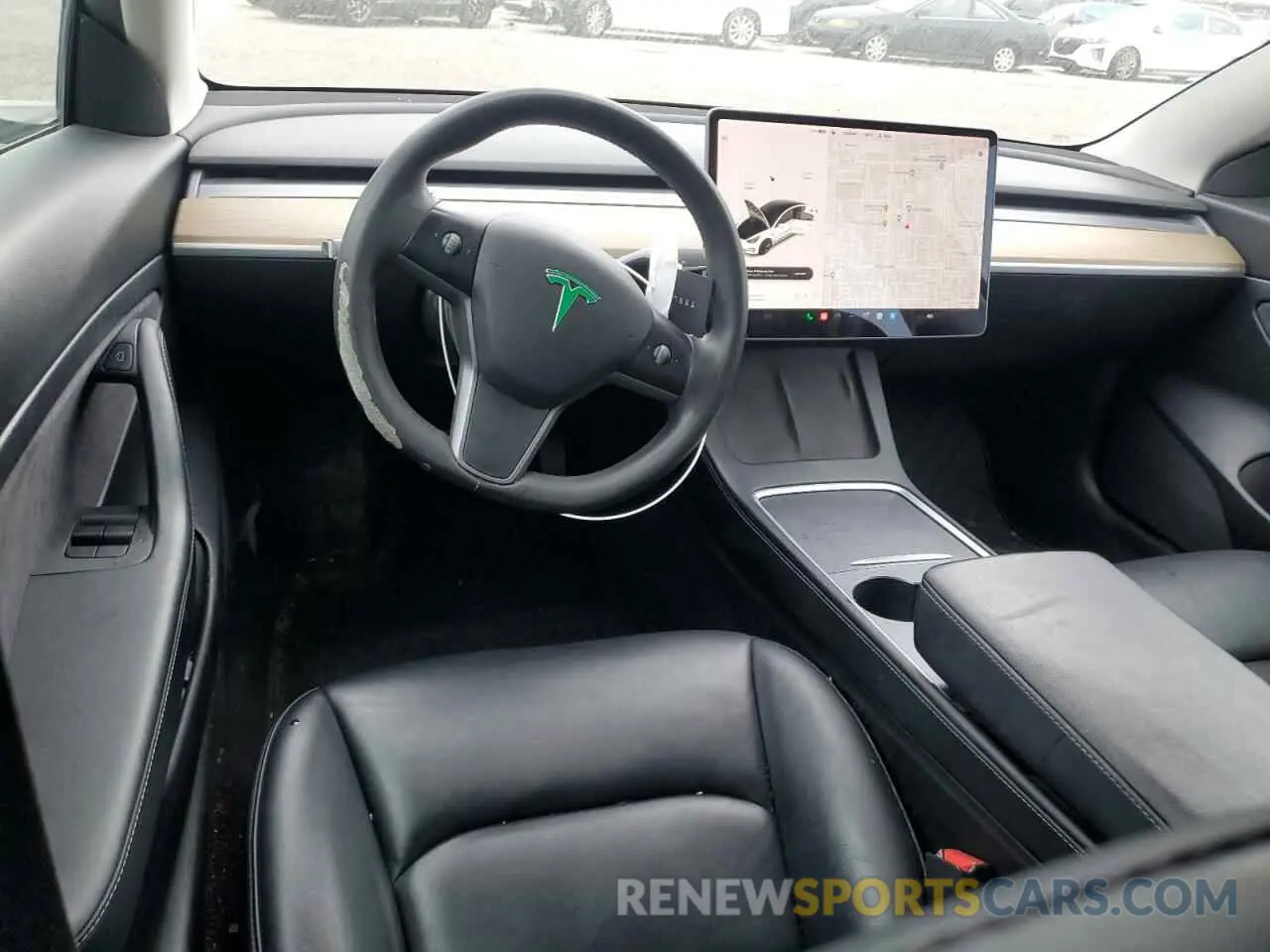 8 Photograph of a damaged car 5YJ3E1EAXMF940500 TESLA MODEL 3 2021