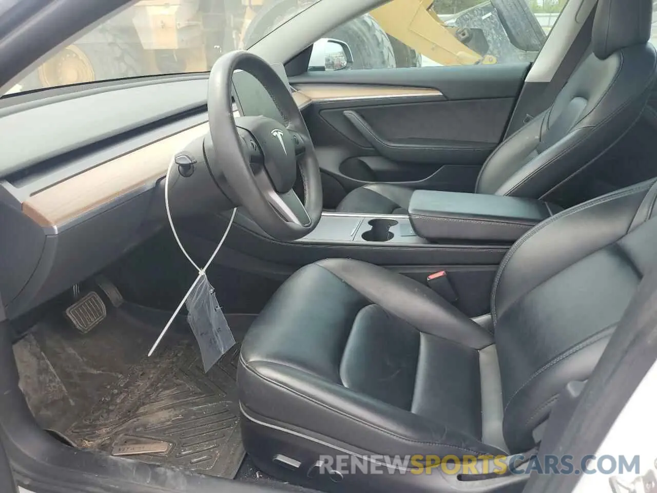 7 Photograph of a damaged car 5YJ3E1EAXMF973450 TESLA MODEL 3 2021