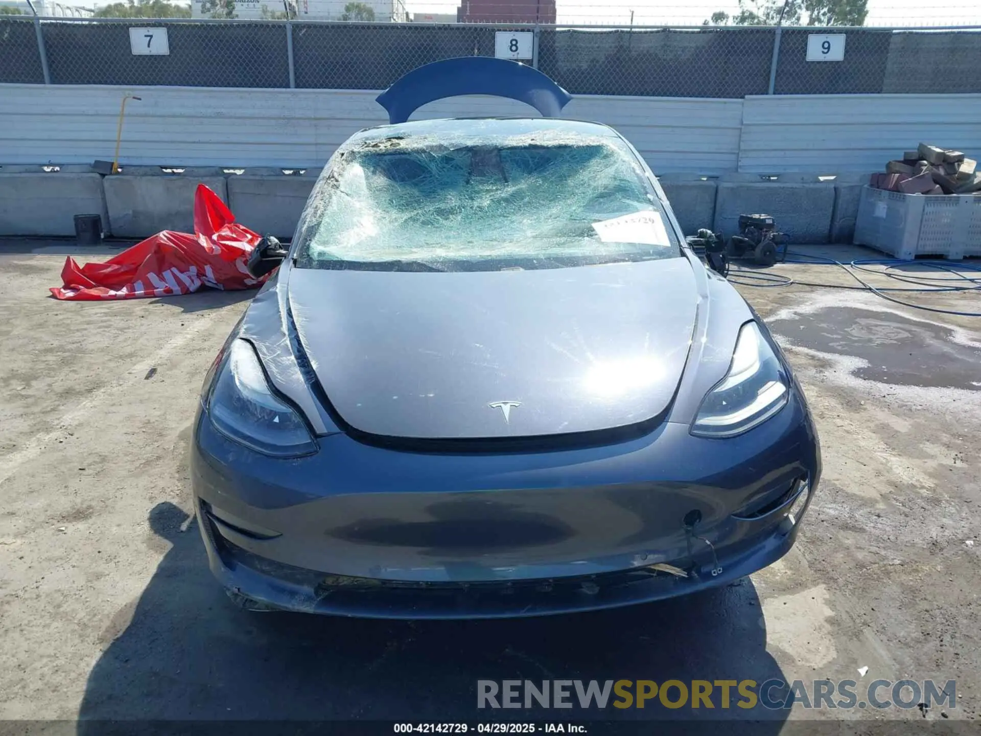 11 Photograph of a damaged car 5YJ3E1EAXMF982441 TESLA MODEL 3 2021