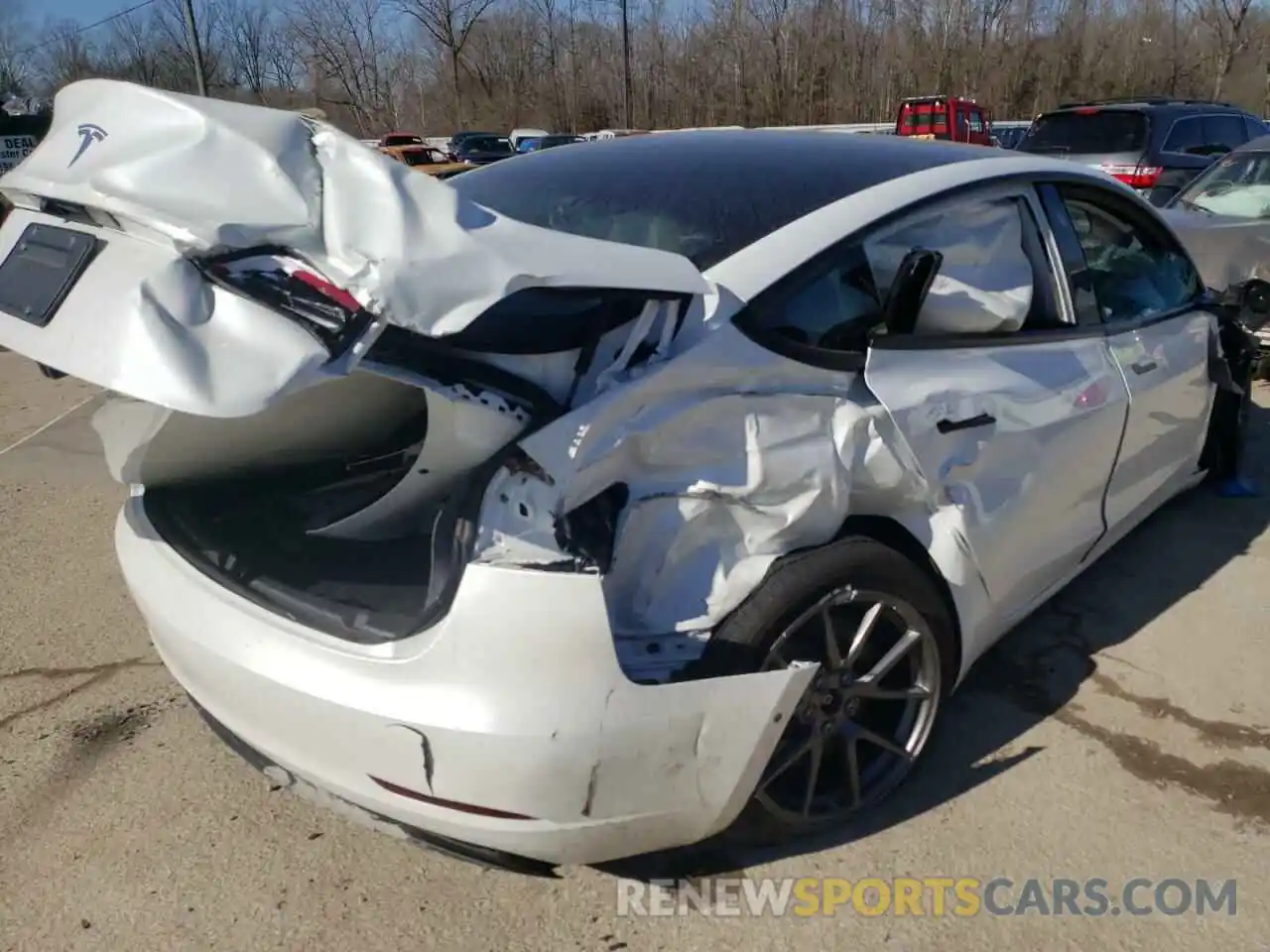 10 Photograph of a damaged car 5YJ3E1EAXMF996193 TESLA MODEL 3 2021