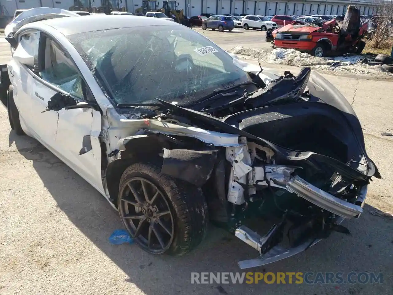 9 Photograph of a damaged car 5YJ3E1EAXMF996193 TESLA MODEL 3 2021