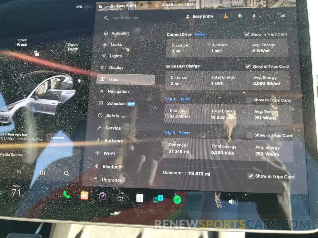 9 Photograph of a damaged car 5YJ3E1EB0MF026491 TESLA MODEL 3 2021