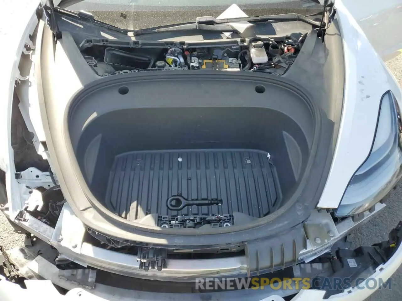 11 Photograph of a damaged car 5YJ3E1EB0MF050922 TESLA MODEL 3 2021