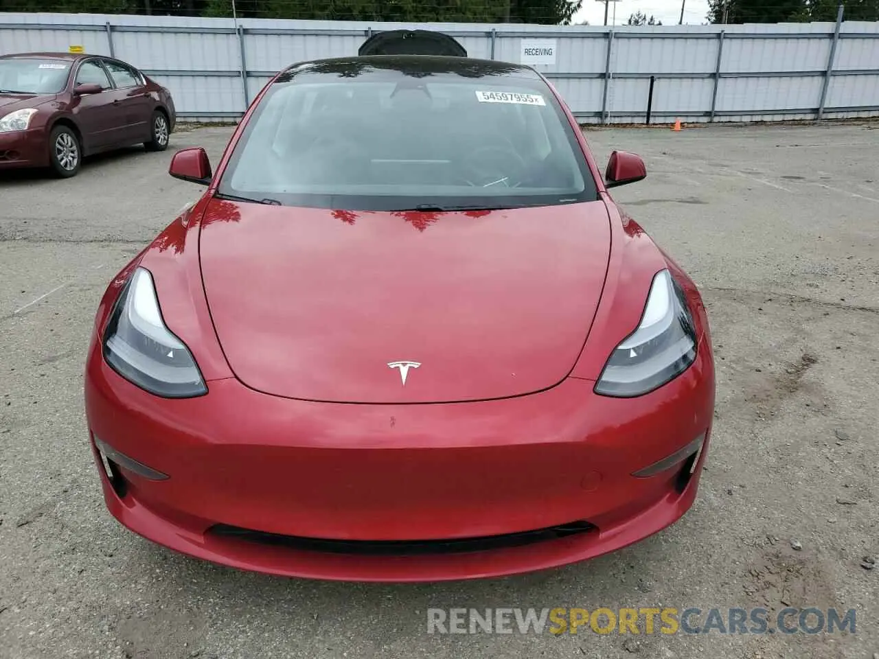 5 Photograph of a damaged car 5YJ3E1EB0MF055411 TESLA MODEL 3 2021