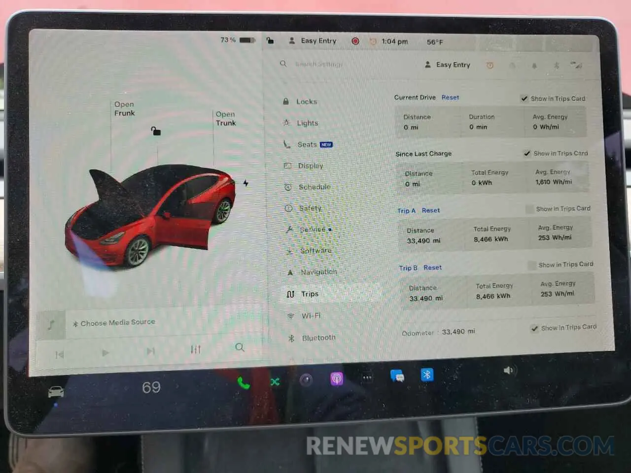 9 Photograph of a damaged car 5YJ3E1EB0MF055411 TESLA MODEL 3 2021