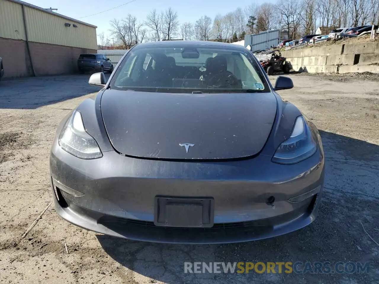 5 Photograph of a damaged car 5YJ3E1EB0MF055540 TESLA MODEL 3 2021