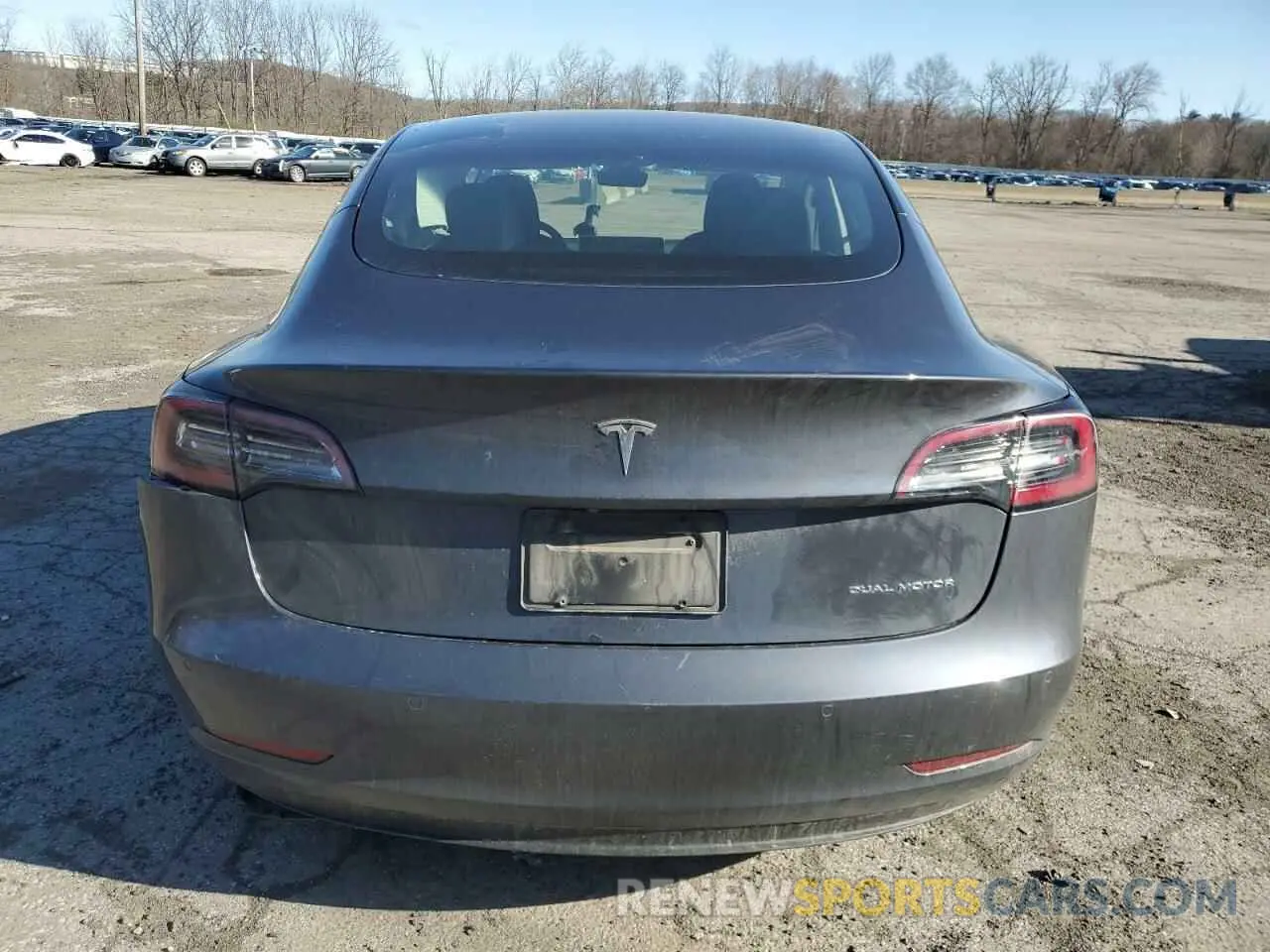 6 Photograph of a damaged car 5YJ3E1EB0MF055540 TESLA MODEL 3 2021