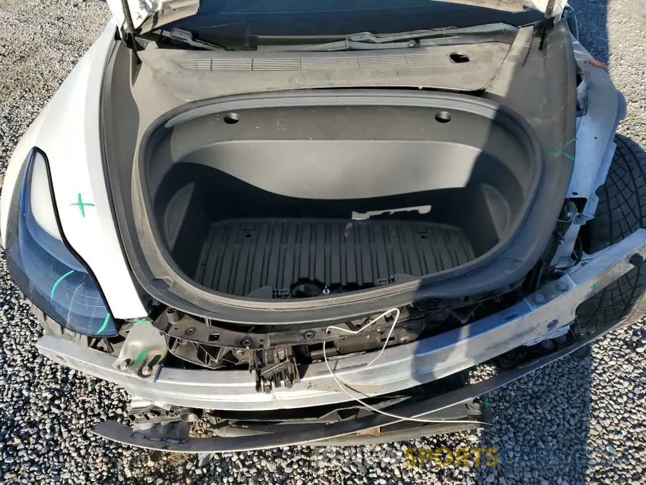 13 Photograph of a damaged car 5YJ3E1EB0MF059457 TESLA MODEL 3 2021