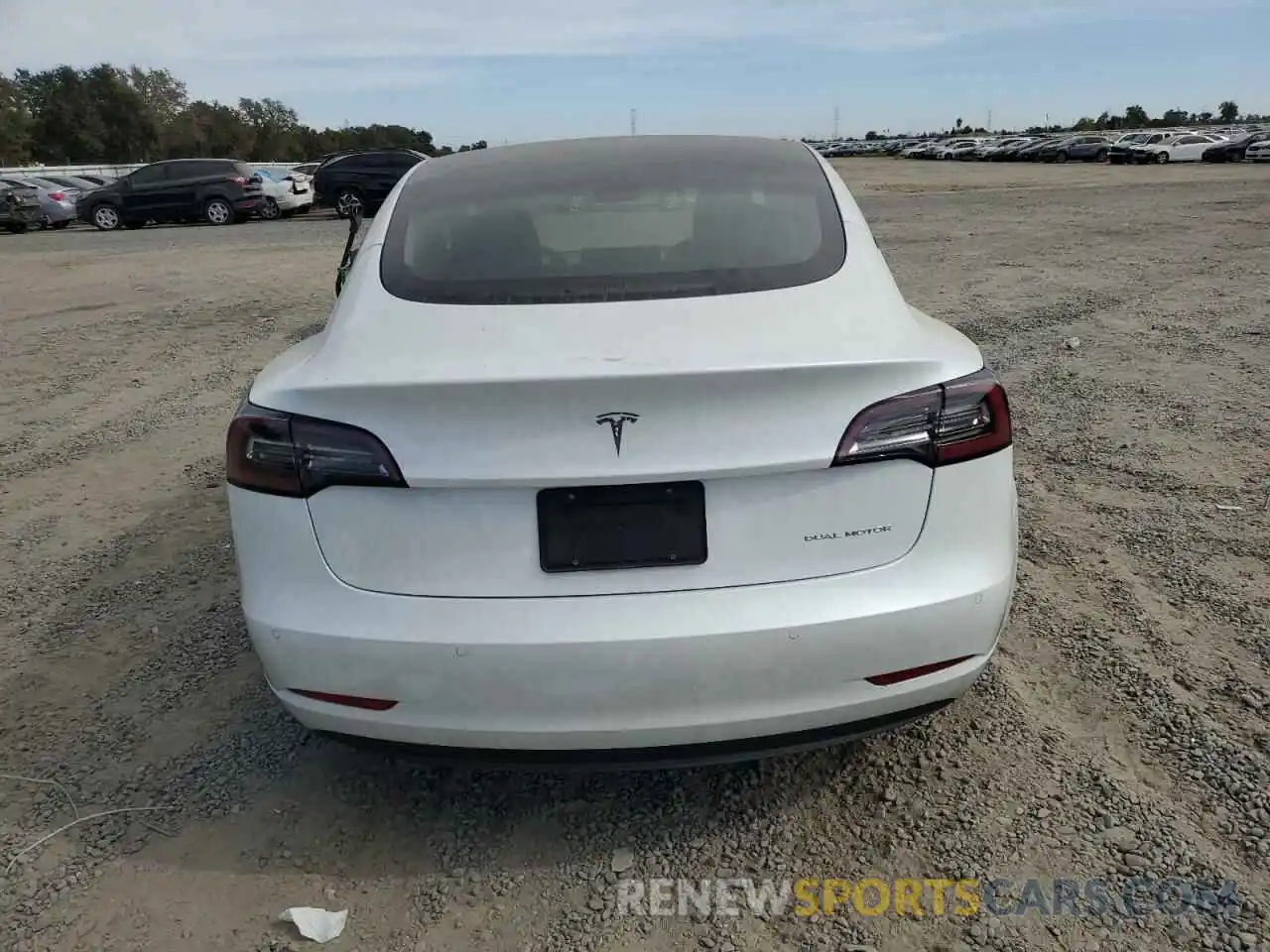 6 Photograph of a damaged car 5YJ3E1EB0MF150342 TESLA MODEL 3 2021