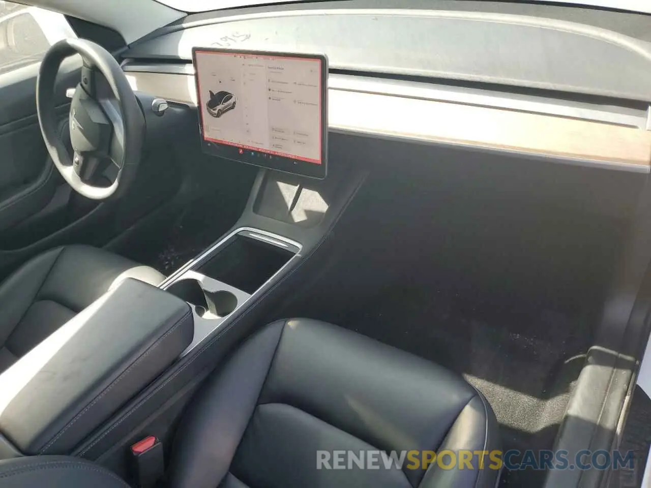 8 Photograph of a damaged car 5YJ3E1EB0MF862446 TESLA MODEL 3 2021