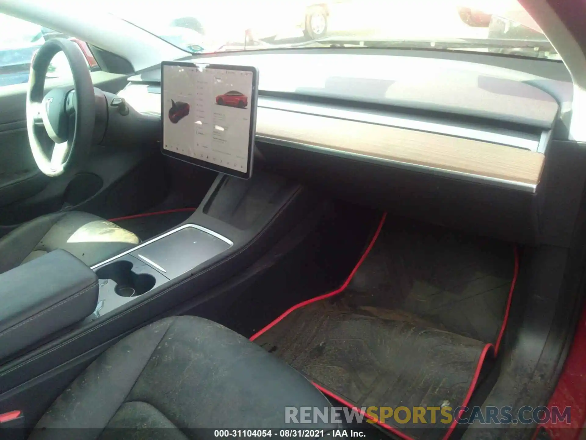 5 Photograph of a damaged car 5YJ3E1EB0MF869283 TESLA MODEL 3 2021