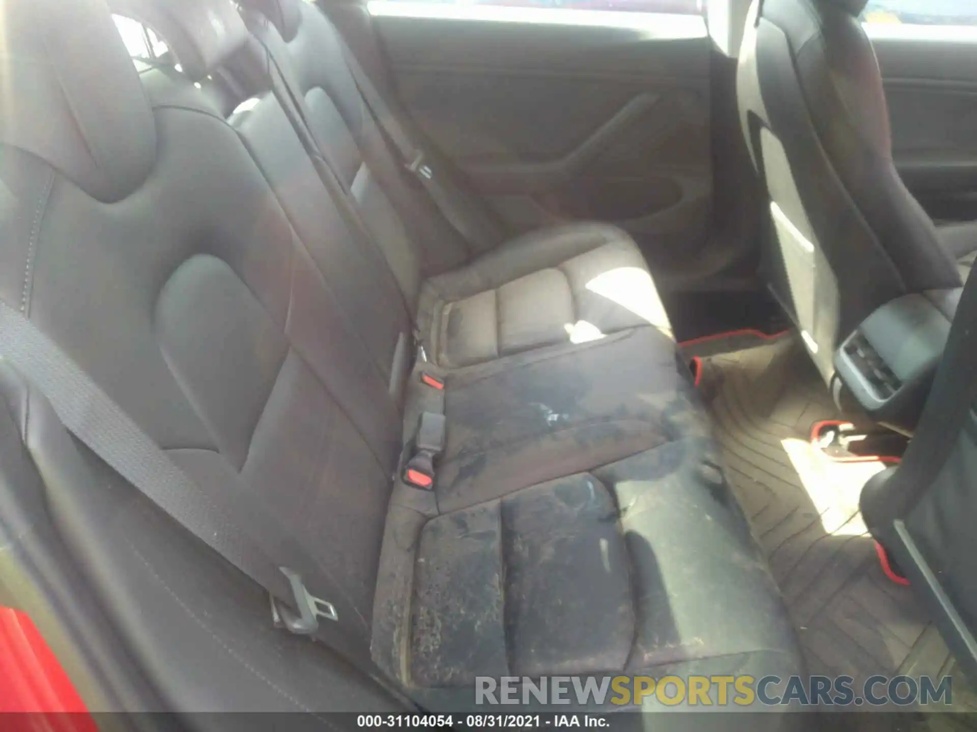 8 Photograph of a damaged car 5YJ3E1EB0MF869283 TESLA MODEL 3 2021