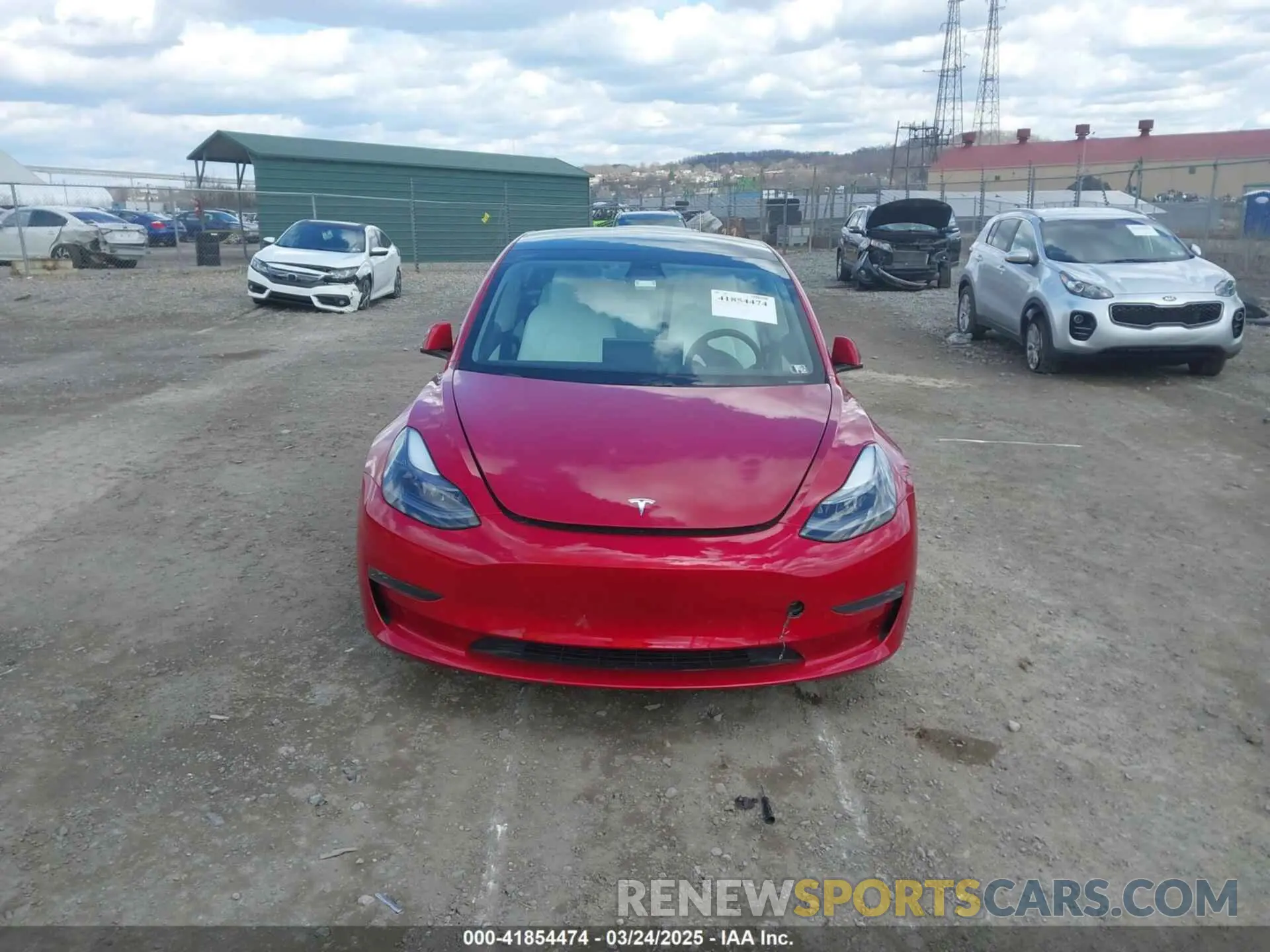 11 Photograph of a damaged car 5YJ3E1EB0MF902833 TESLA MODEL 3 2021