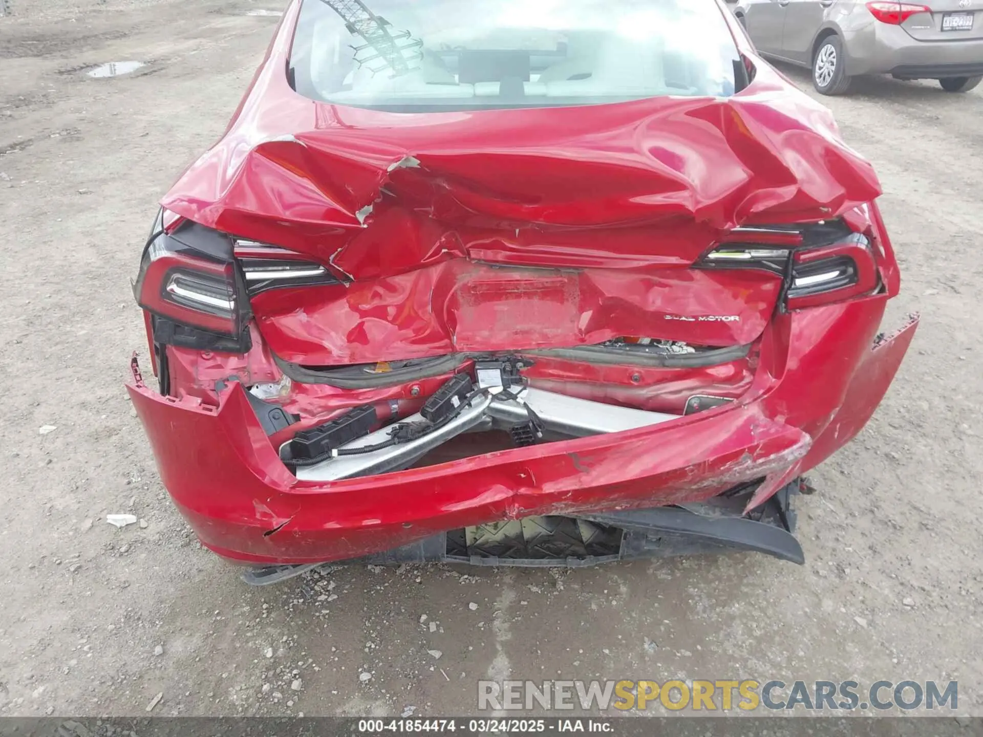 6 Photograph of a damaged car 5YJ3E1EB0MF902833 TESLA MODEL 3 2021