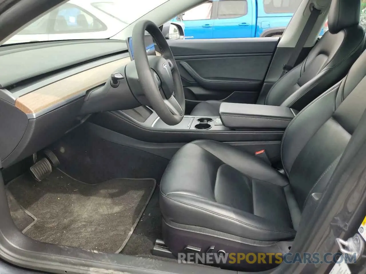 7 Photograph of a damaged car 5YJ3E1EB0MF936660 TESLA MODEL 3 2021