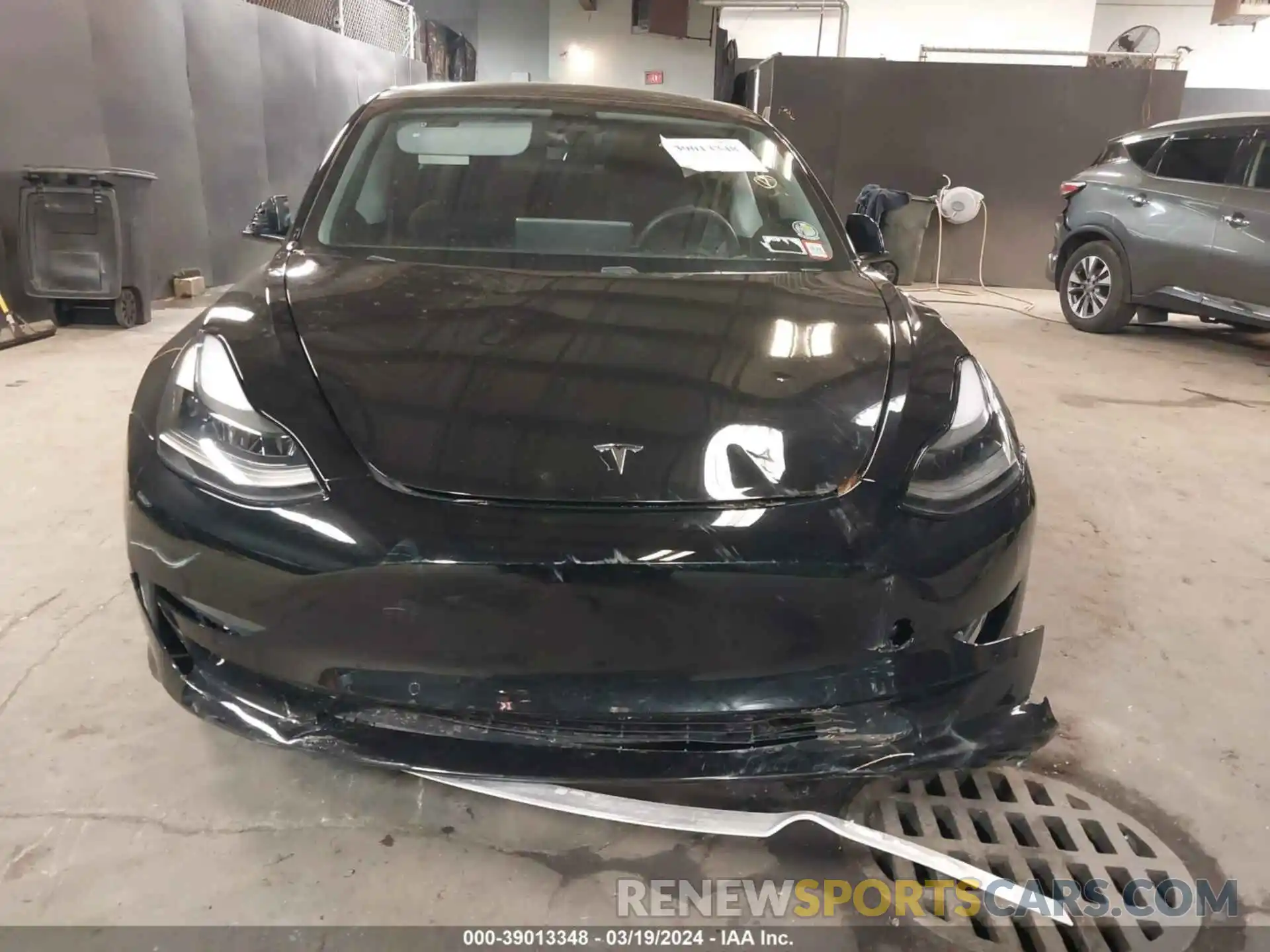 12 Photograph of a damaged car 5YJ3E1EB0MF961090 TESLA MODEL 3 2021