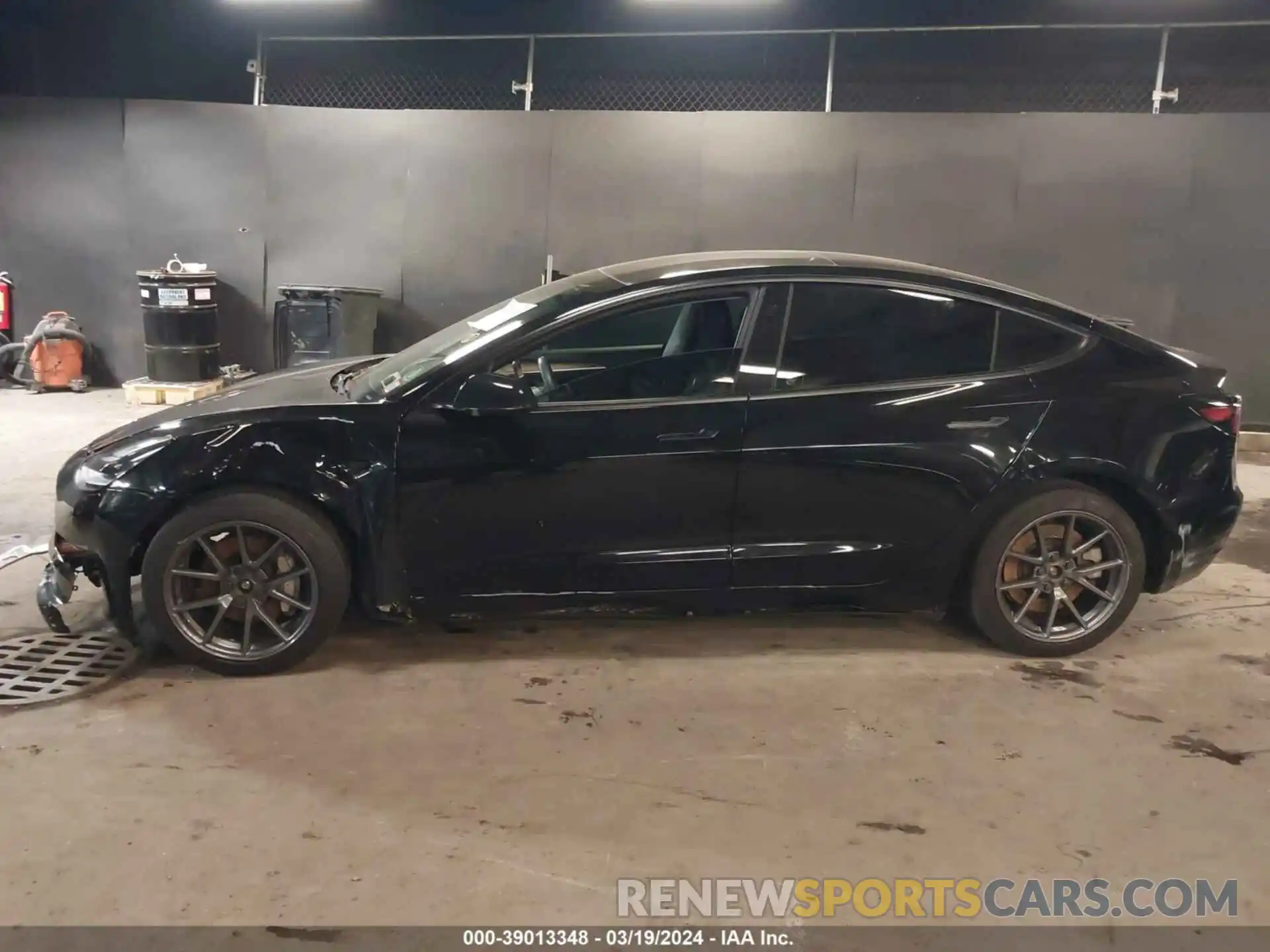 14 Photograph of a damaged car 5YJ3E1EB0MF961090 TESLA MODEL 3 2021