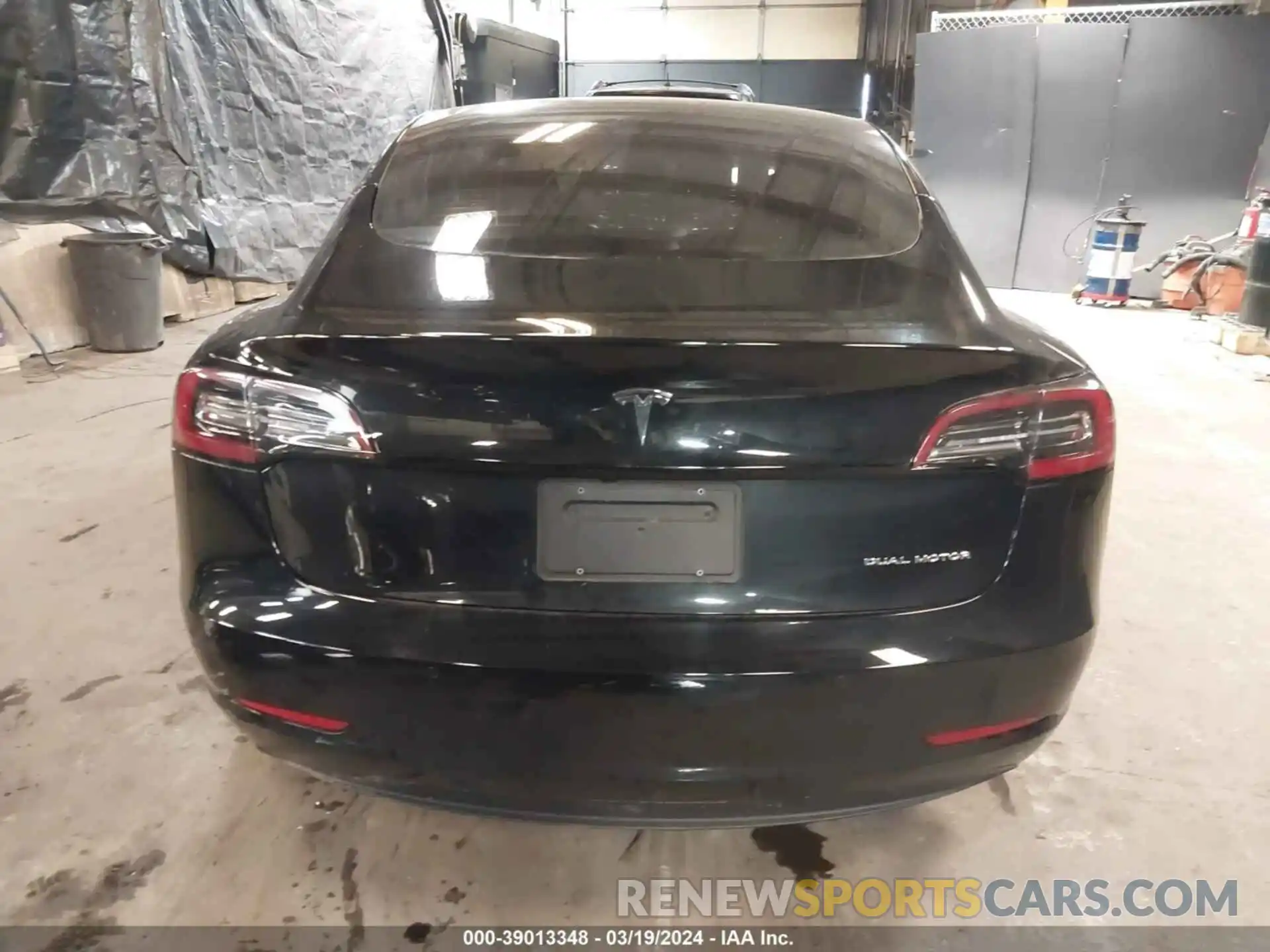 16 Photograph of a damaged car 5YJ3E1EB0MF961090 TESLA MODEL 3 2021