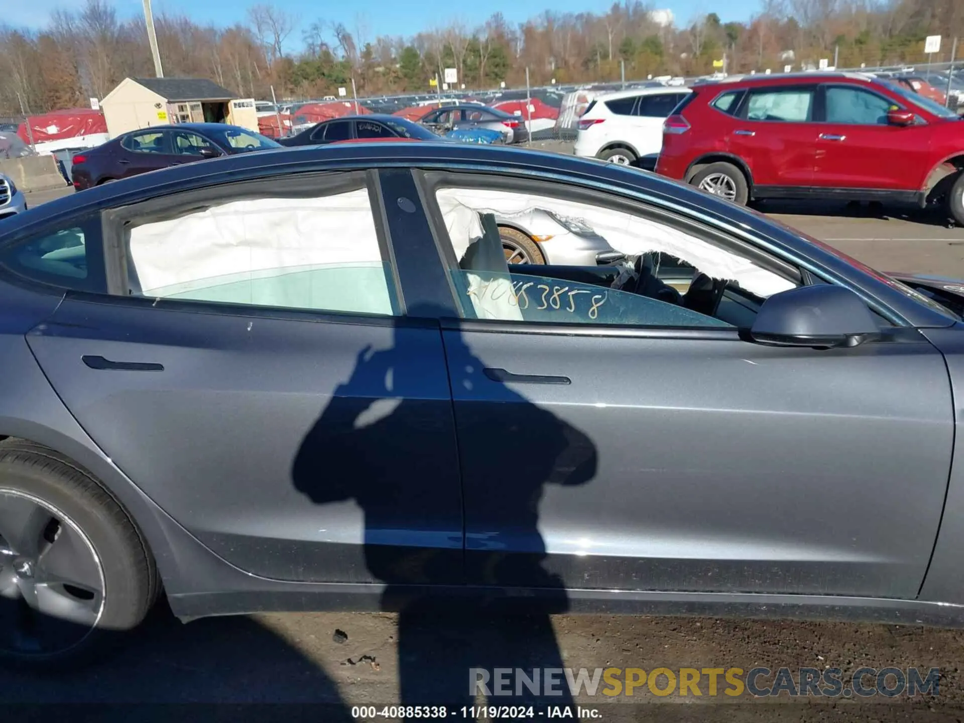 14 Photograph of a damaged car 5YJ3E1EB0MF974860 TESLA MODEL 3 2021