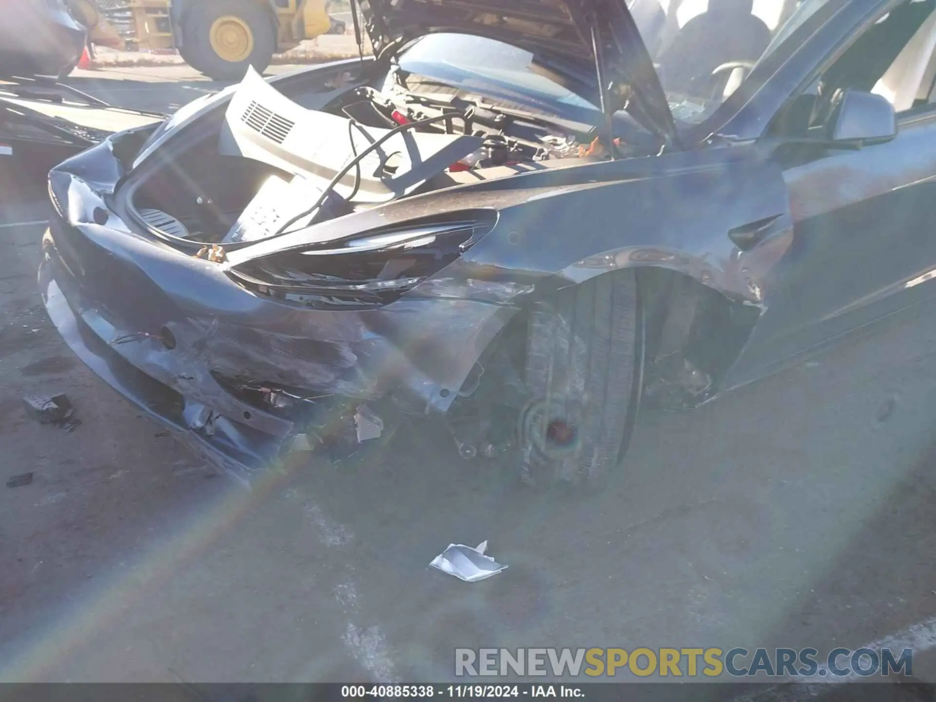 6 Photograph of a damaged car 5YJ3E1EB0MF974860 TESLA MODEL 3 2021