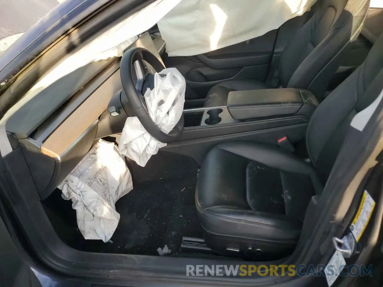 7 Photograph of a damaged car 5YJ3E1EB0MF979640 TESLA MODEL 3 2021
