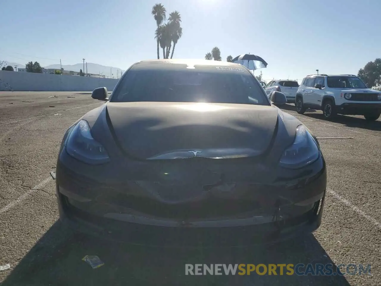 5 Photograph of a damaged car 5YJ3E1EB0MF998107 TESLA MODEL 3 2021