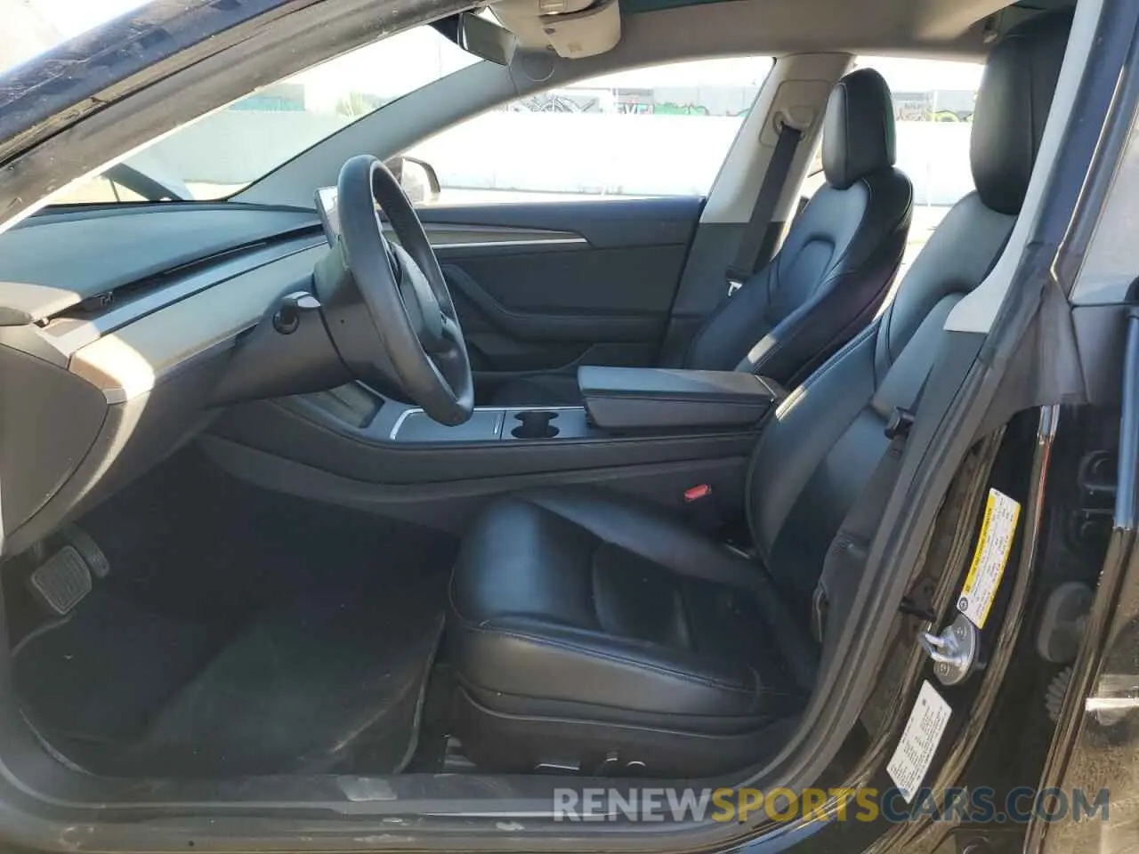 7 Photograph of a damaged car 5YJ3E1EB0MF998107 TESLA MODEL 3 2021