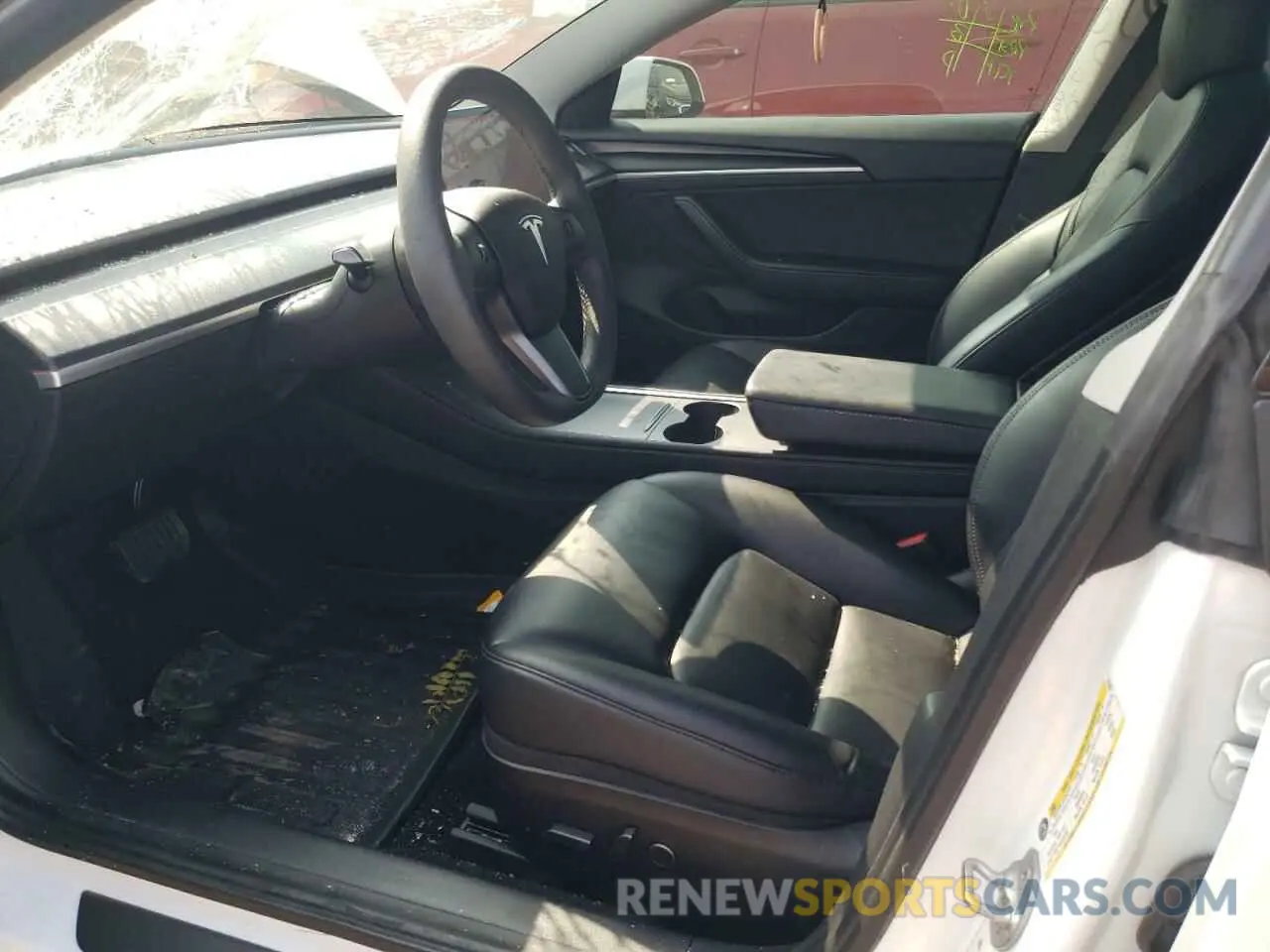 7 Photograph of a damaged car 5YJ3E1EB1MF012986 TESLA MODEL 3 2021