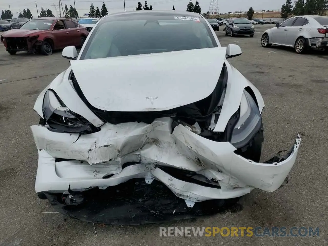 5 Photograph of a damaged car 5YJ3E1EB1MF032669 TESLA MODEL 3 2021