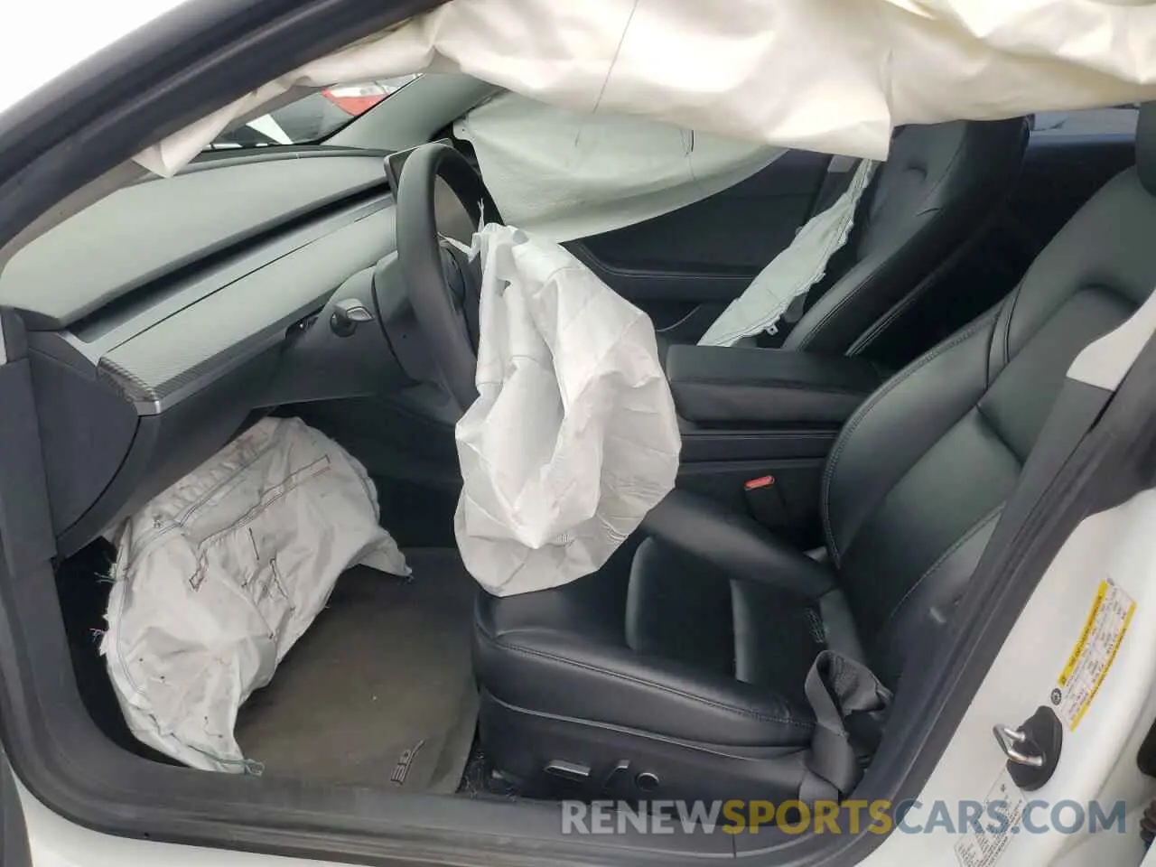 7 Photograph of a damaged car 5YJ3E1EB1MF032669 TESLA MODEL 3 2021