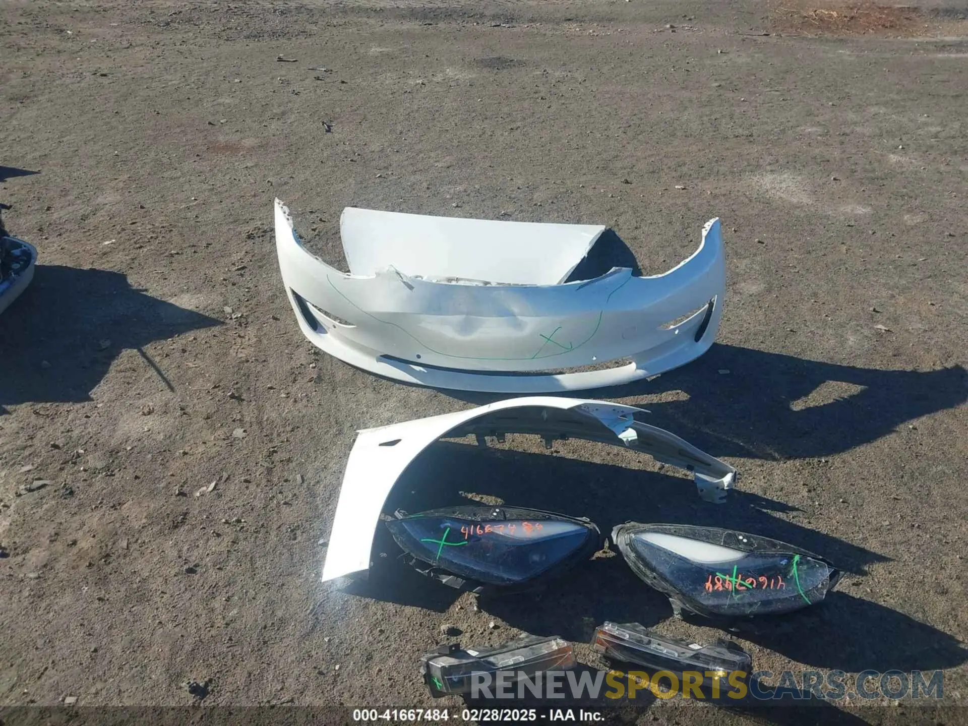 12 Photograph of a damaged car 5YJ3E1EB1MF062593 TESLA MODEL 3 2021