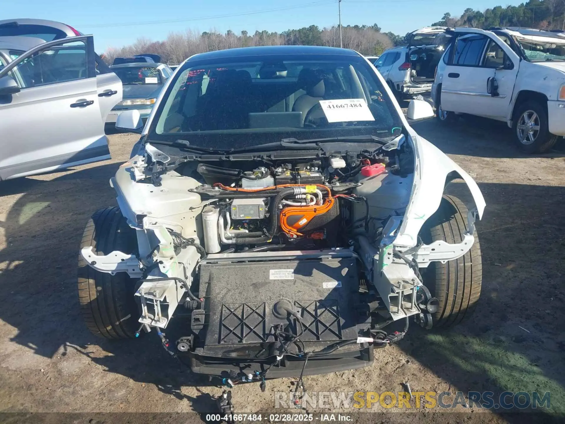13 Photograph of a damaged car 5YJ3E1EB1MF062593 TESLA MODEL 3 2021