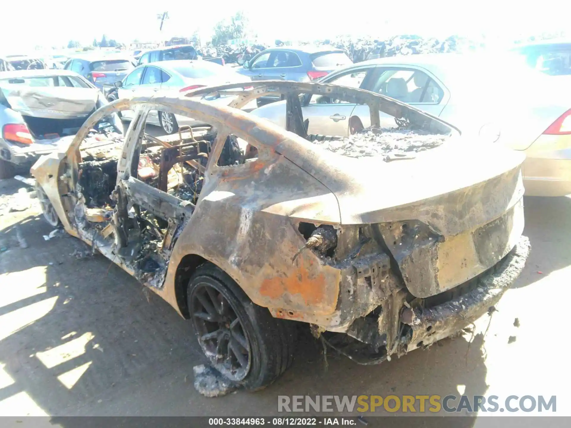 3 Photograph of a damaged car 5YJ3E1EB1MF069852 TESLA MODEL 3 2021