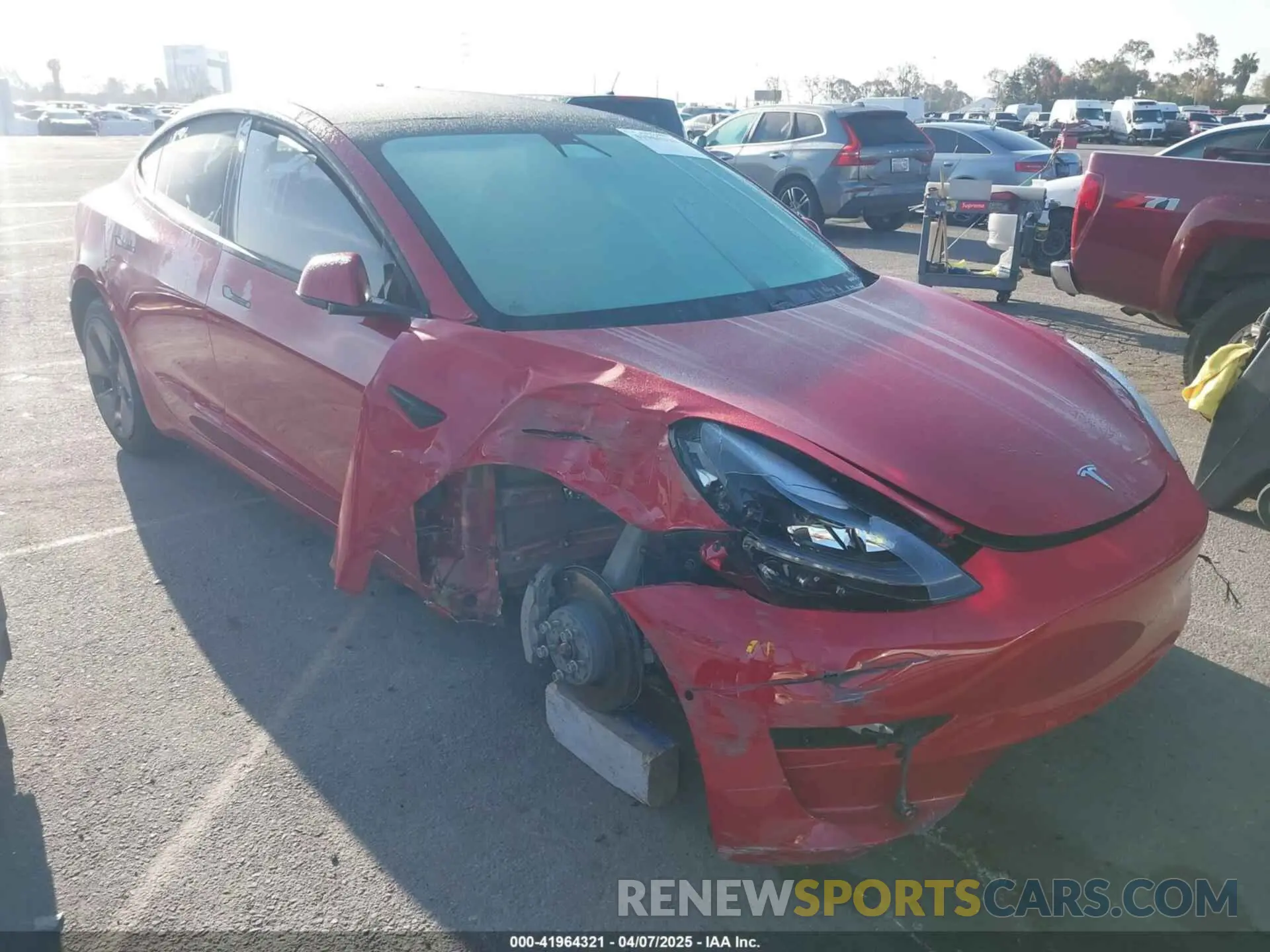 13 Photograph of a damaged car 5YJ3E1EB1MF071634 TESLA MODEL 3 2021