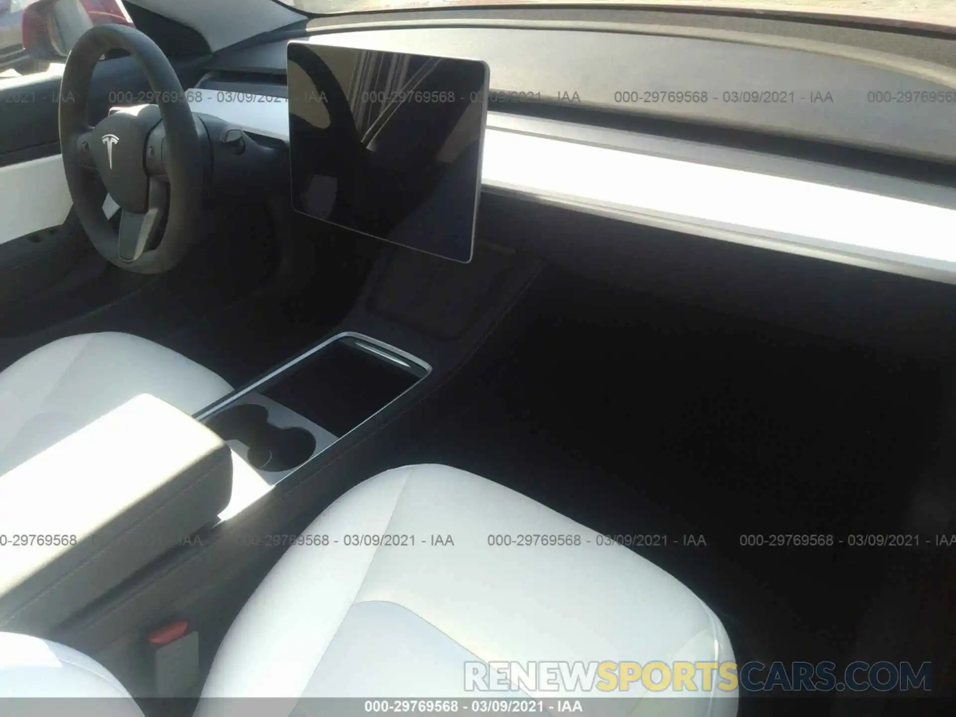 5 Photograph of a damaged car 5YJ3E1EB1MF848989 TESLA MODEL 3 2021