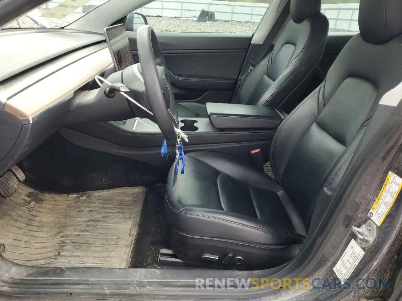 7 Photograph of a damaged car 5YJ3E1EB1MF850239 TESLA MODEL 3 2021