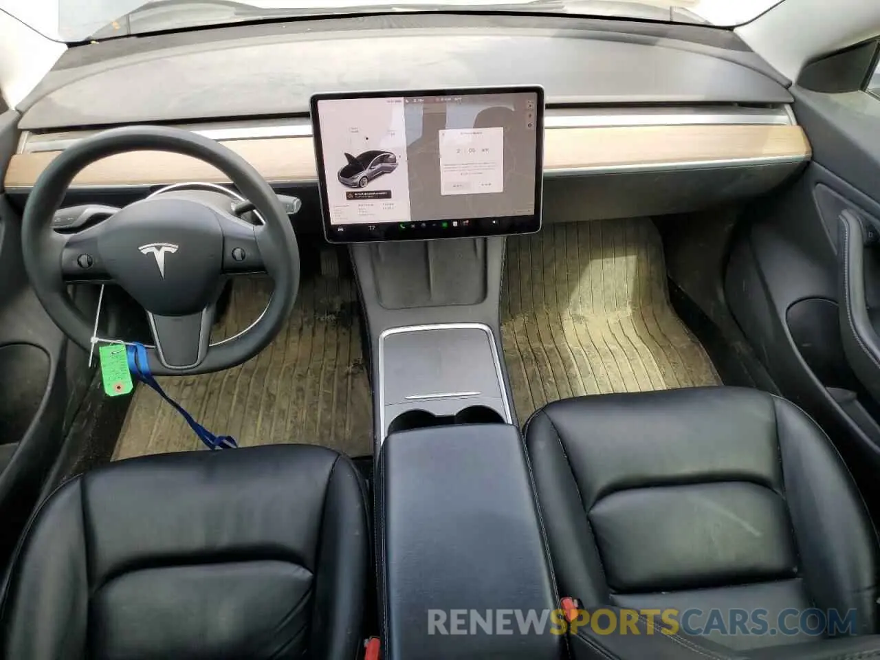 8 Photograph of a damaged car 5YJ3E1EB1MF850239 TESLA MODEL 3 2021