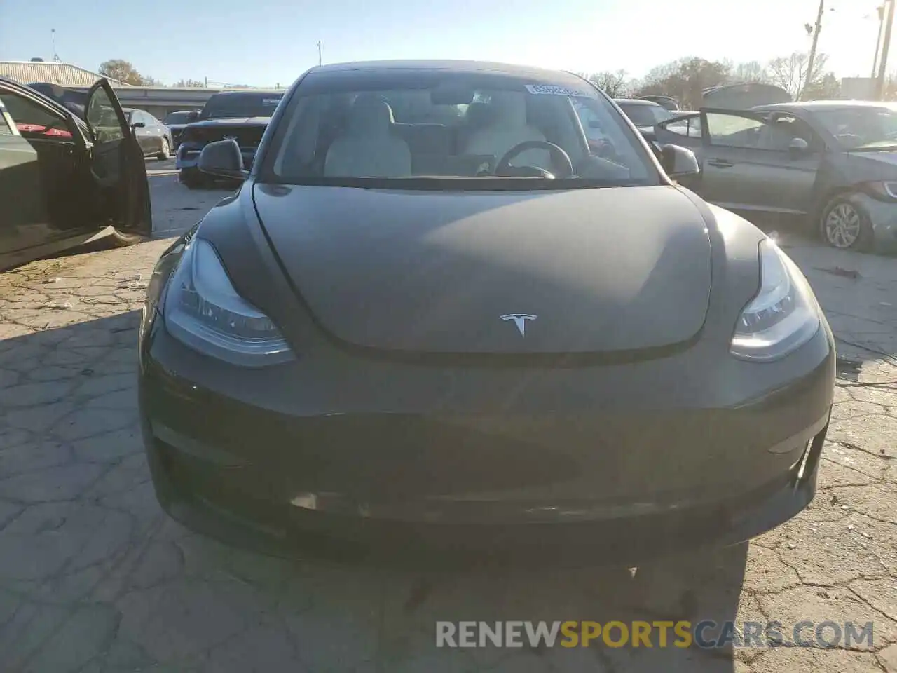 5 Photograph of a damaged car 5YJ3E1EB1MF856204 TESLA MODEL 3 2021