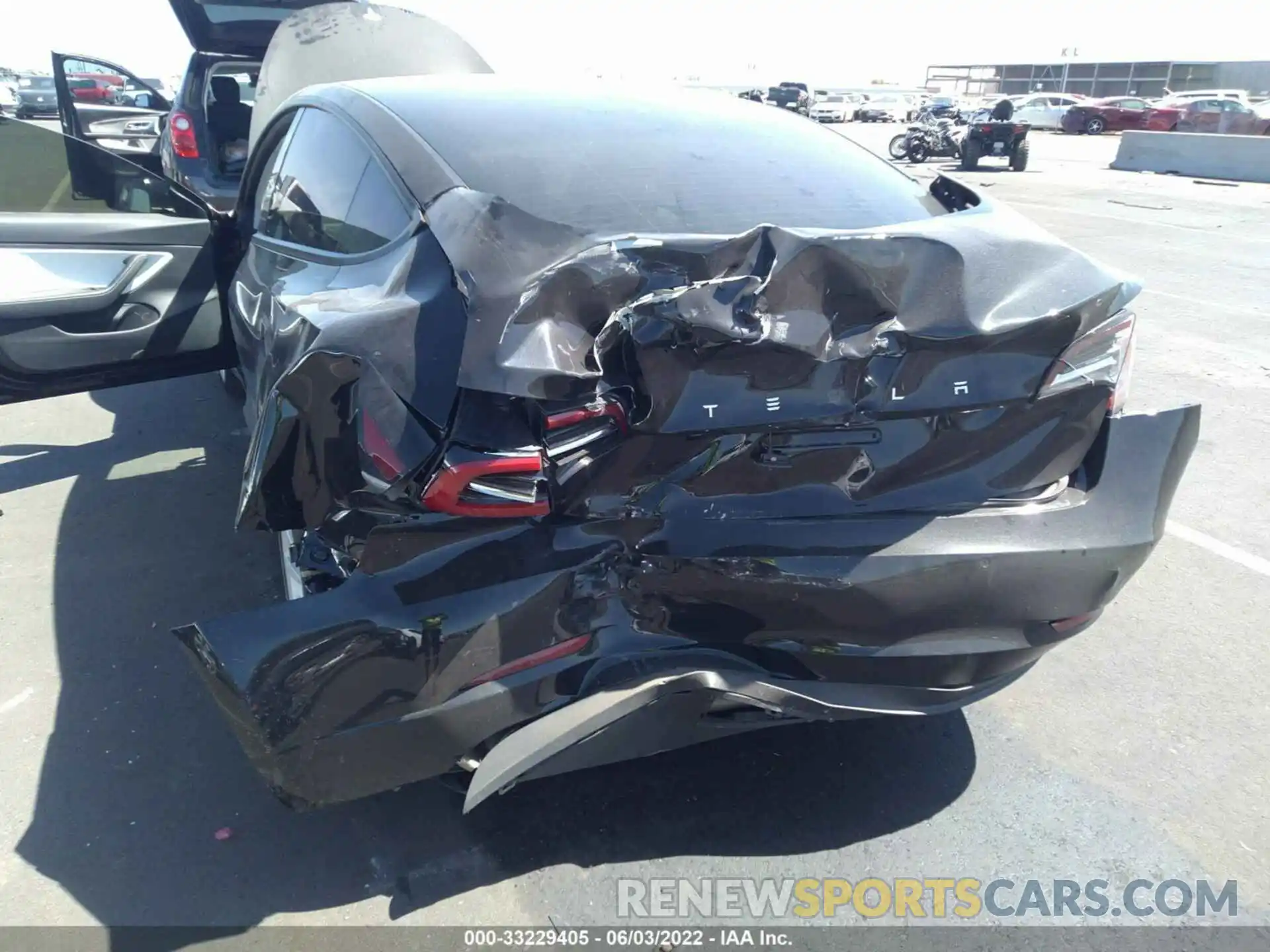 6 Photograph of a damaged car 5YJ3E1EB1MF925313 TESLA MODEL 3 2021