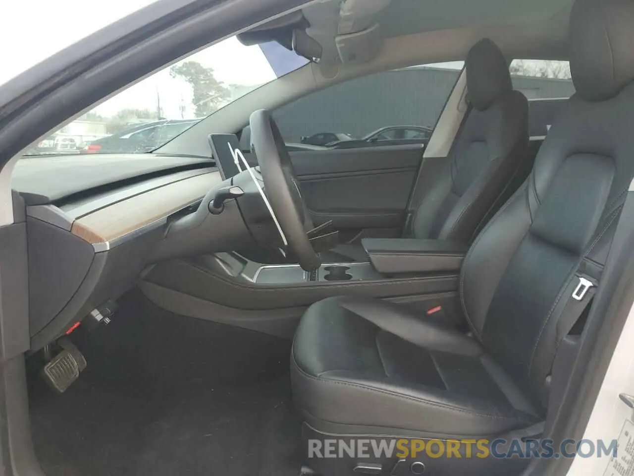 7 Photograph of a damaged car 5YJ3E1EB1MF927627 TESLA MODEL 3 2021