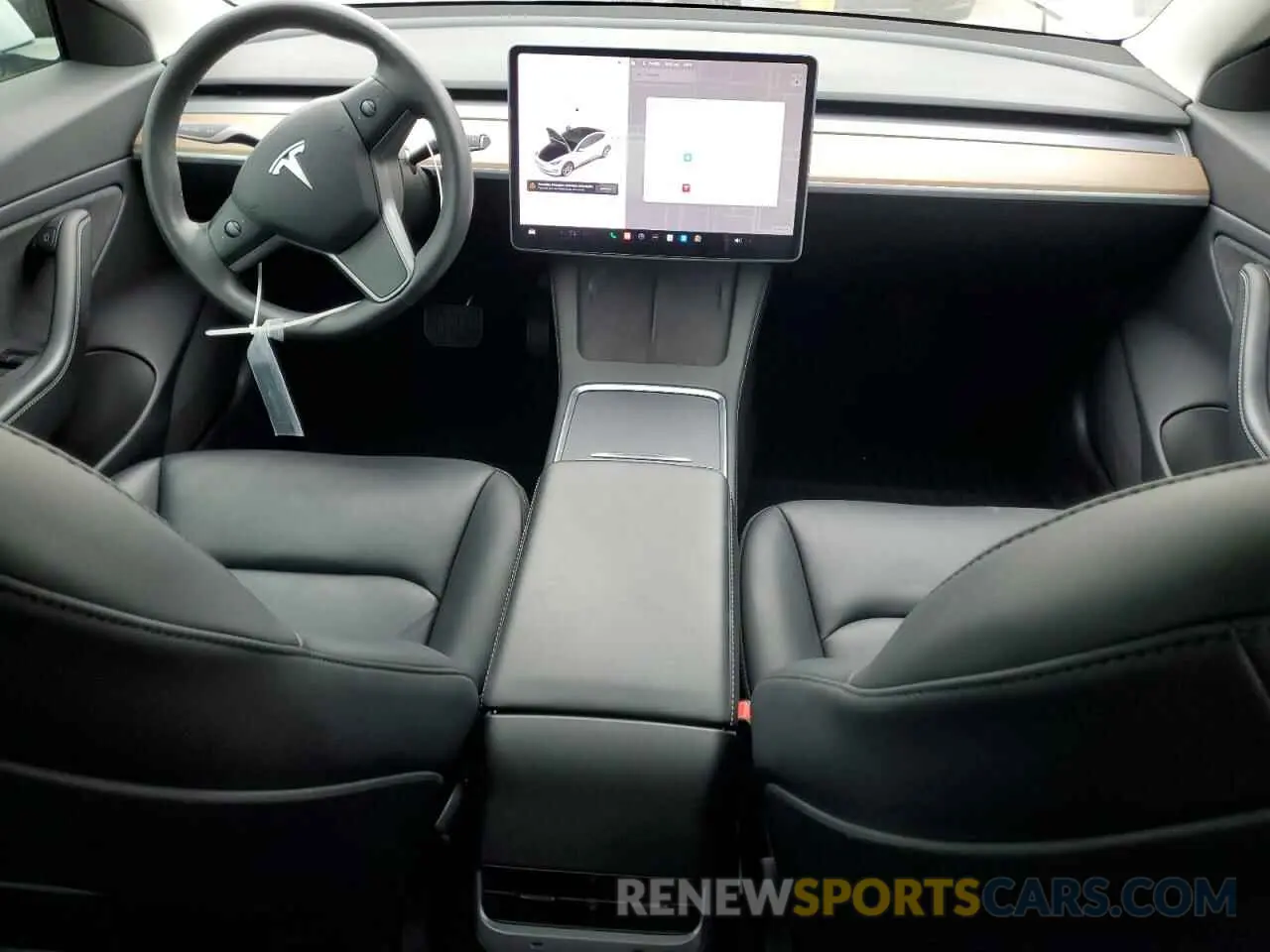 8 Photograph of a damaged car 5YJ3E1EB1MF928471 TESLA MODEL 3 2021