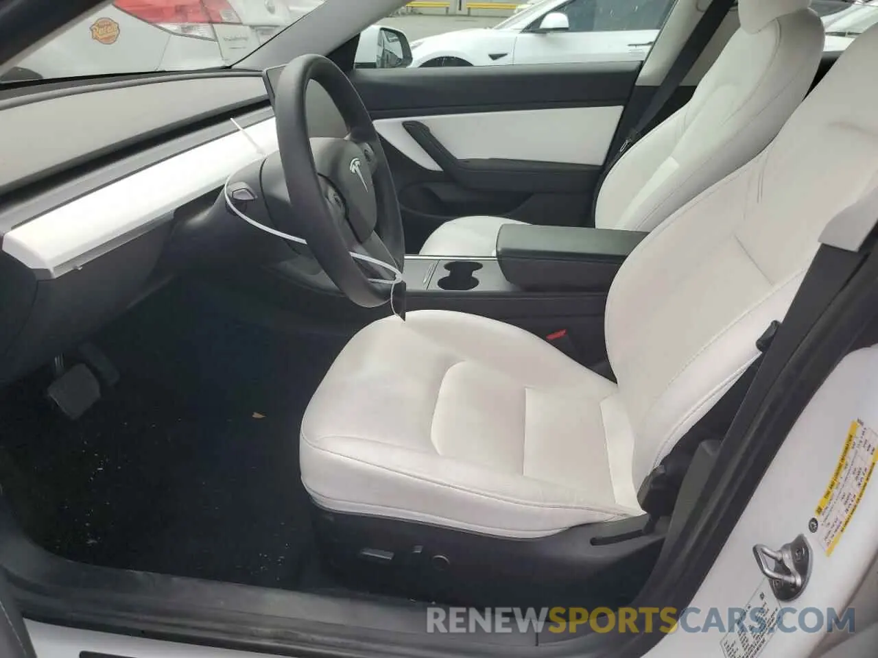 7 Photograph of a damaged car 5YJ3E1EB1MF937669 TESLA MODEL 3 2021