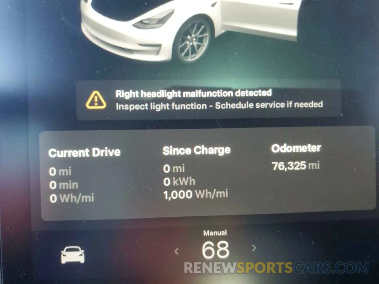 9 Photograph of a damaged car 5YJ3E1EB1MF938885 TESLA MODEL 3 2021