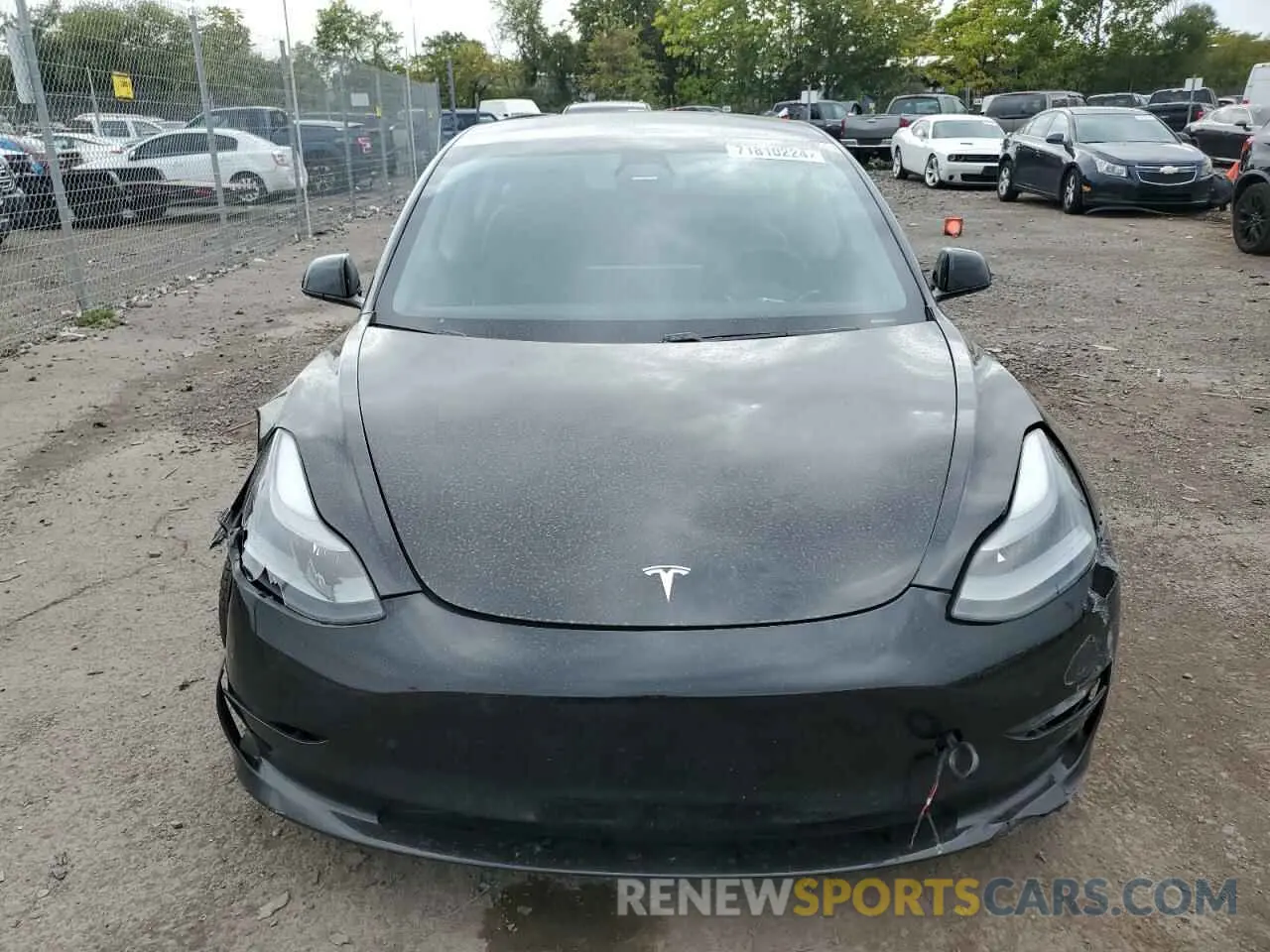 5 Photograph of a damaged car 5YJ3E1EB1MF973863 TESLA MODEL 3 2021