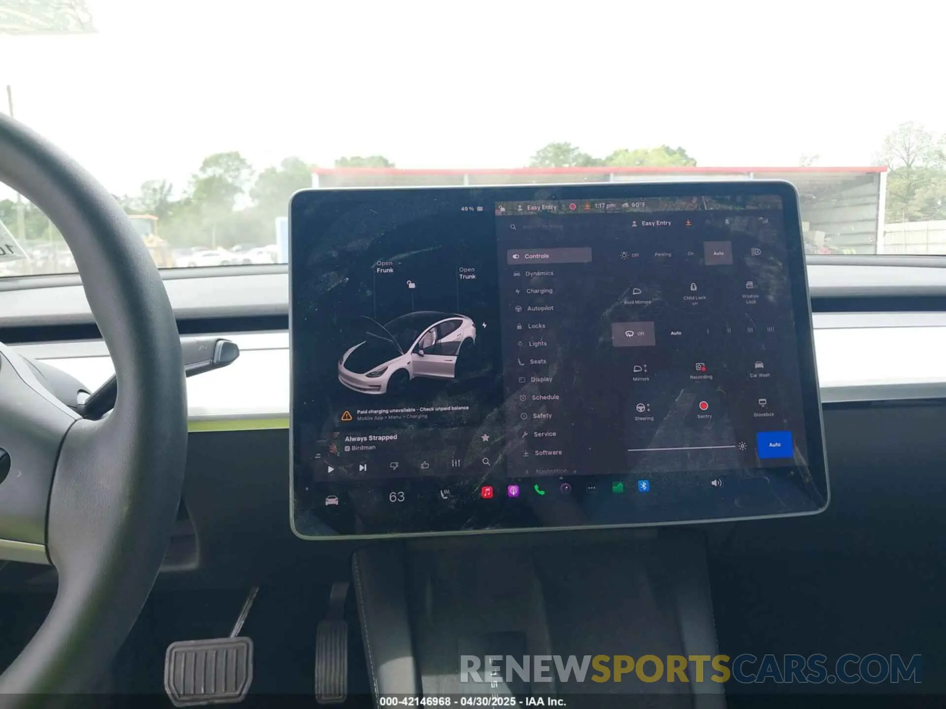 19 Photograph of a damaged car 5YJ3E1EB1MF975824 TESLA MODEL 3 2021