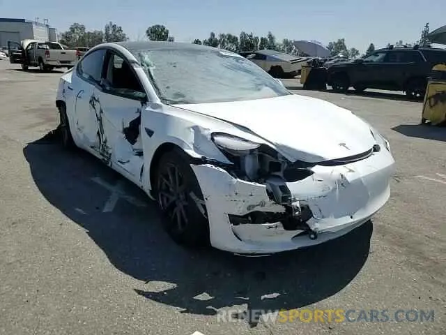 10 Photograph of a damaged car 5YJ3E1EB2MF007067 TESLA MODEL 3 2021
