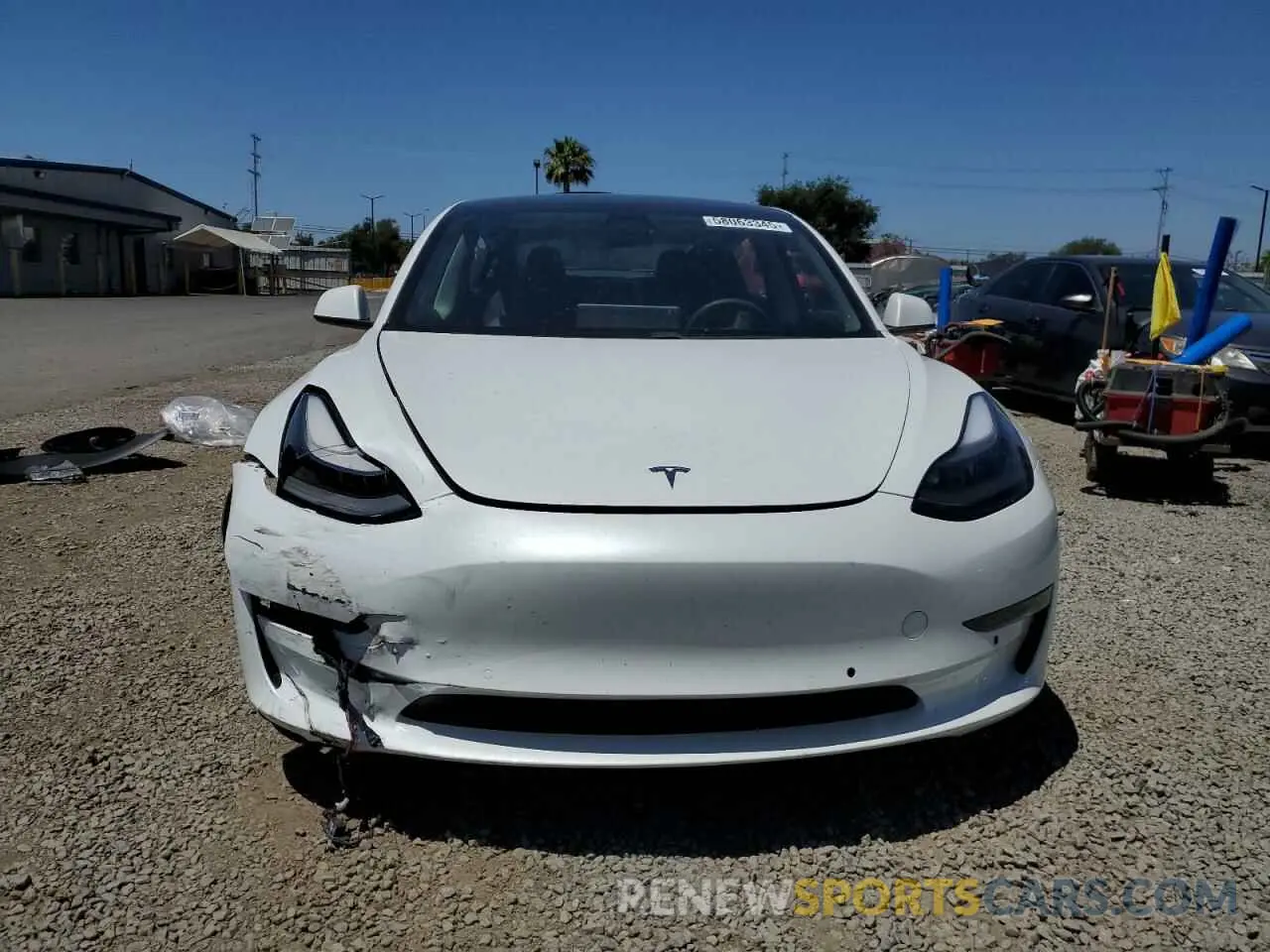 5 Photograph of a damaged car 5YJ3E1EB2MF015072 TESLA MODEL 3 2021